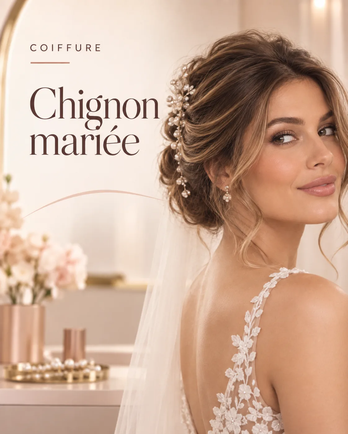 Chignon mariée