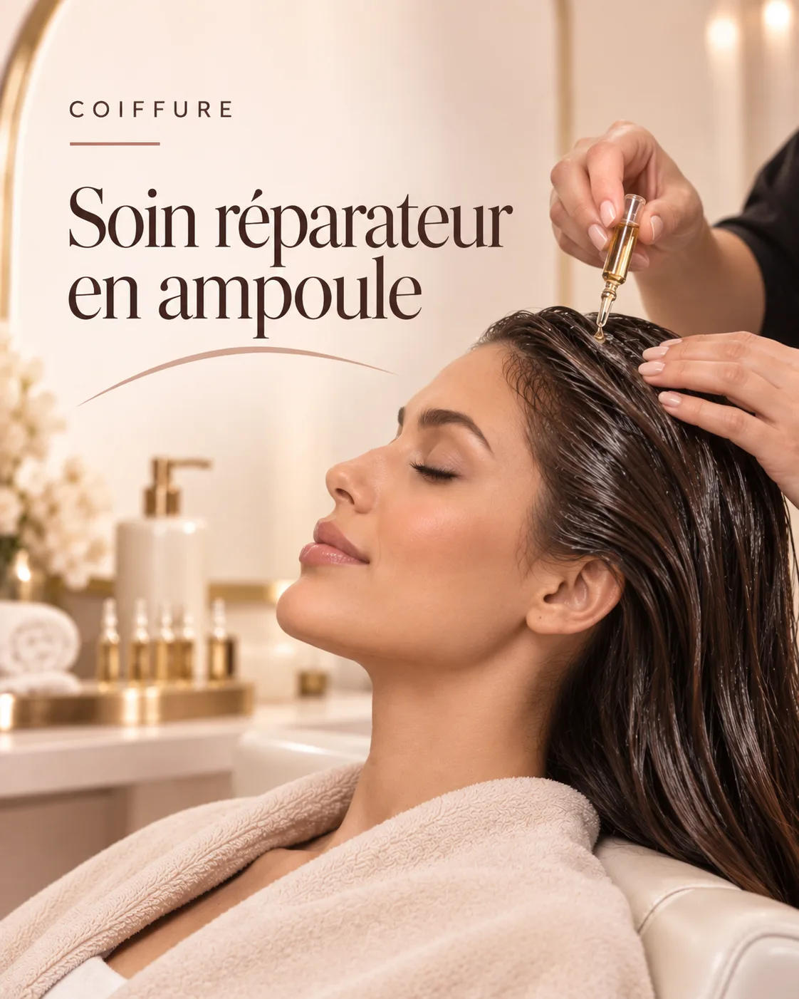 Soin réparateur en ampoule