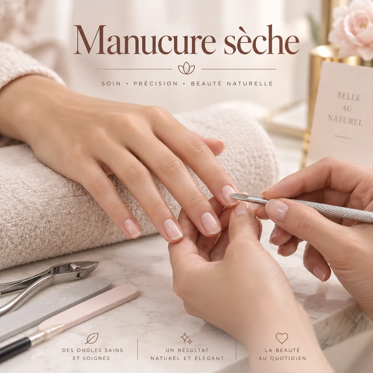 Manucure sèche