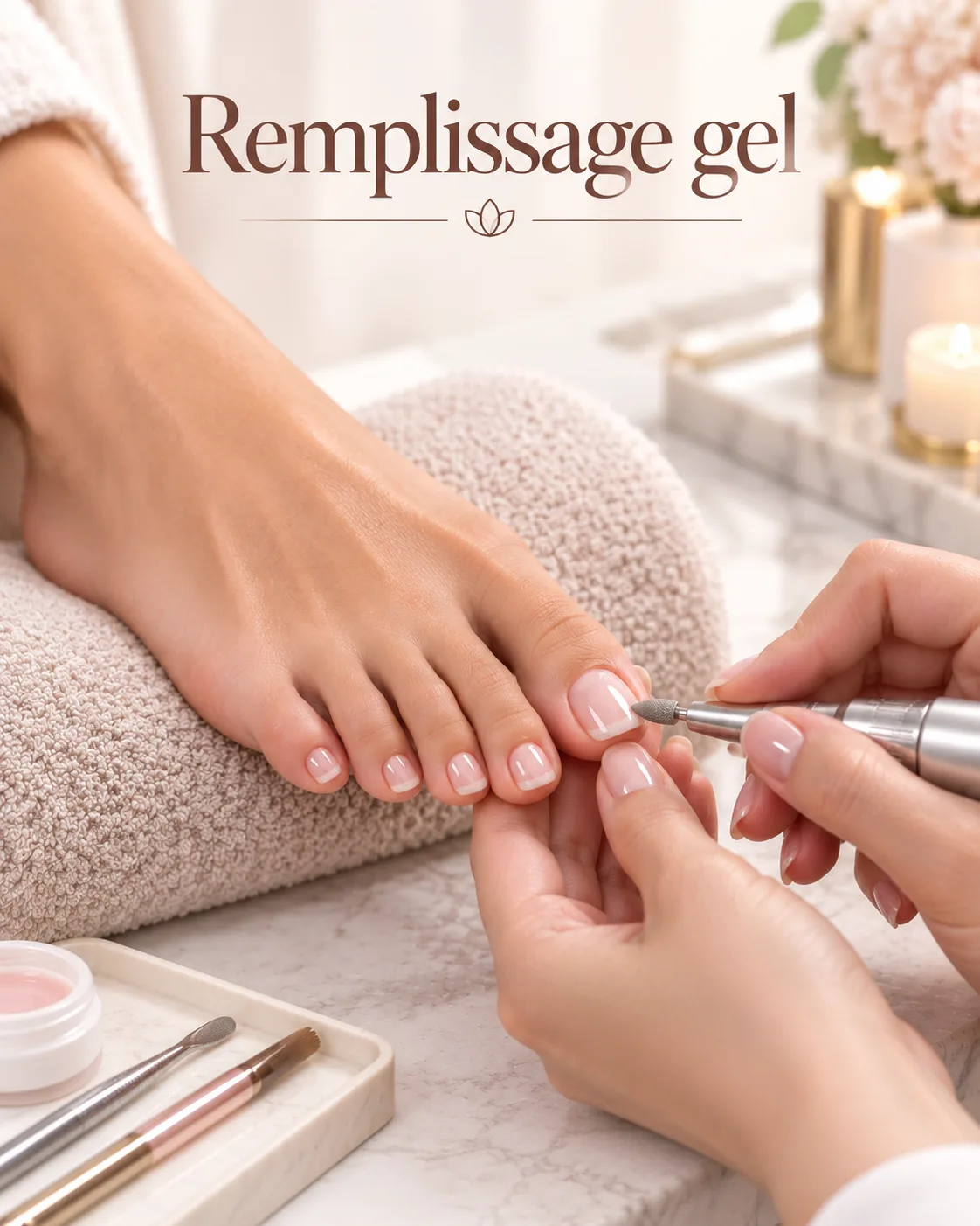 Remplissage gel